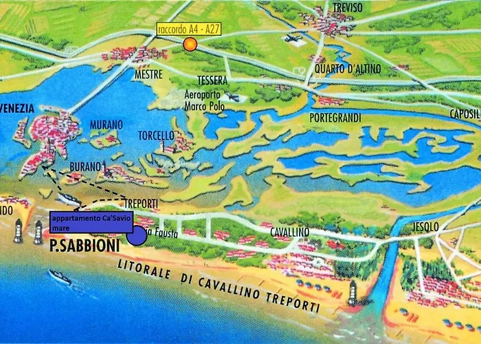 아파트 Ca'savio Mare *